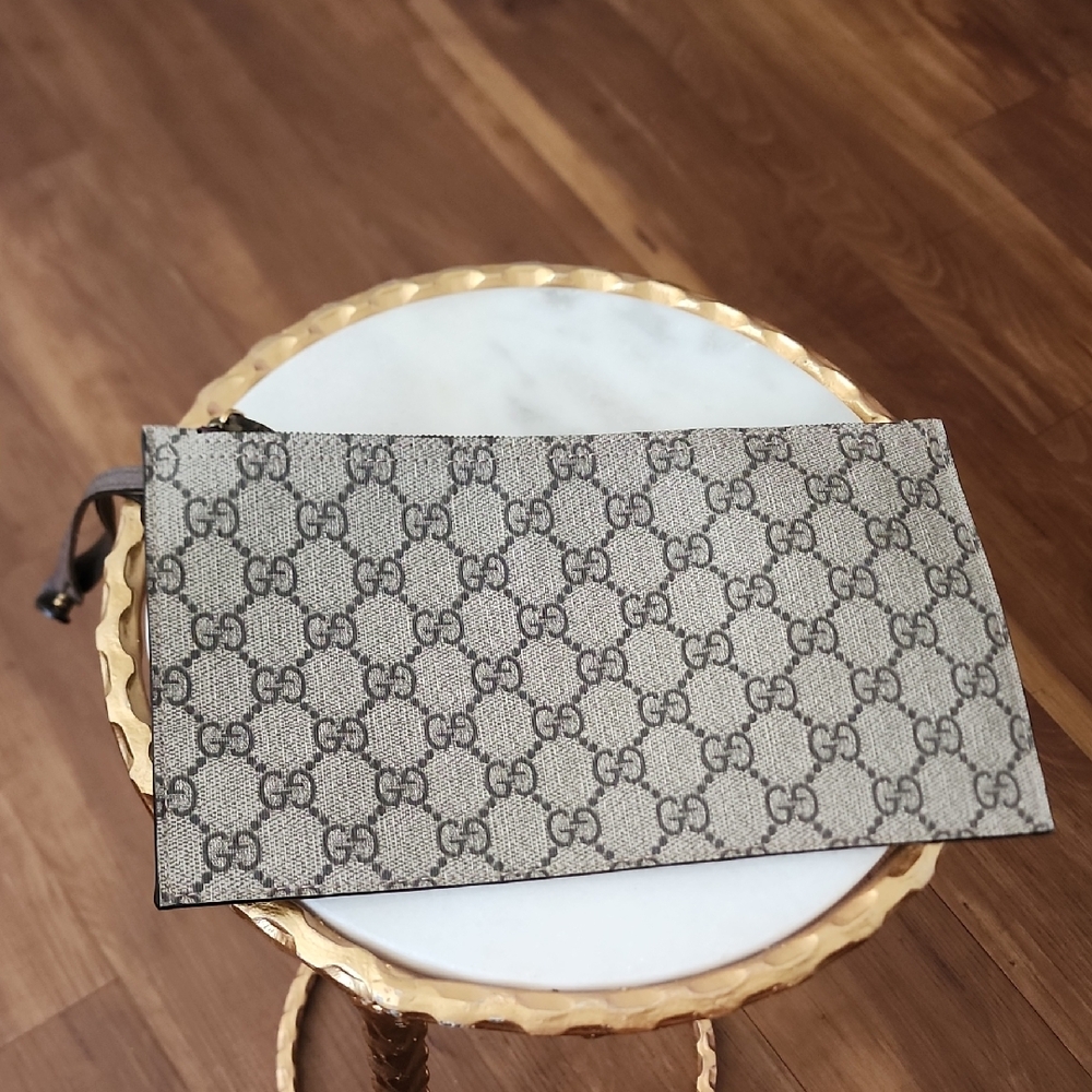 Gucci Monogram Clutch
